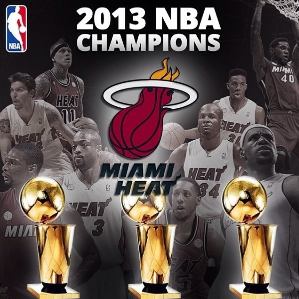 Miami Heat NBA Champion 2013